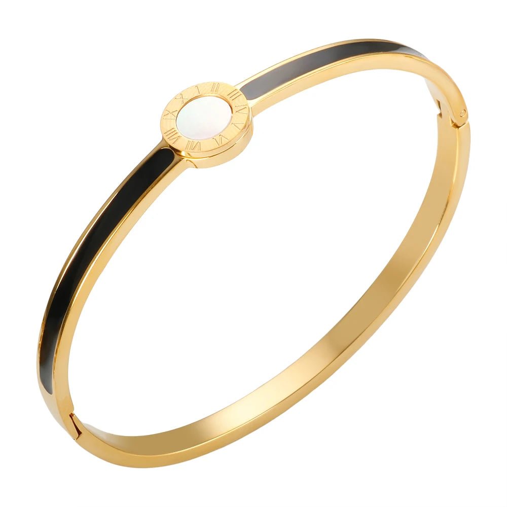 Colorful Roman Numerals Bracelet - Zafinne Jewelry