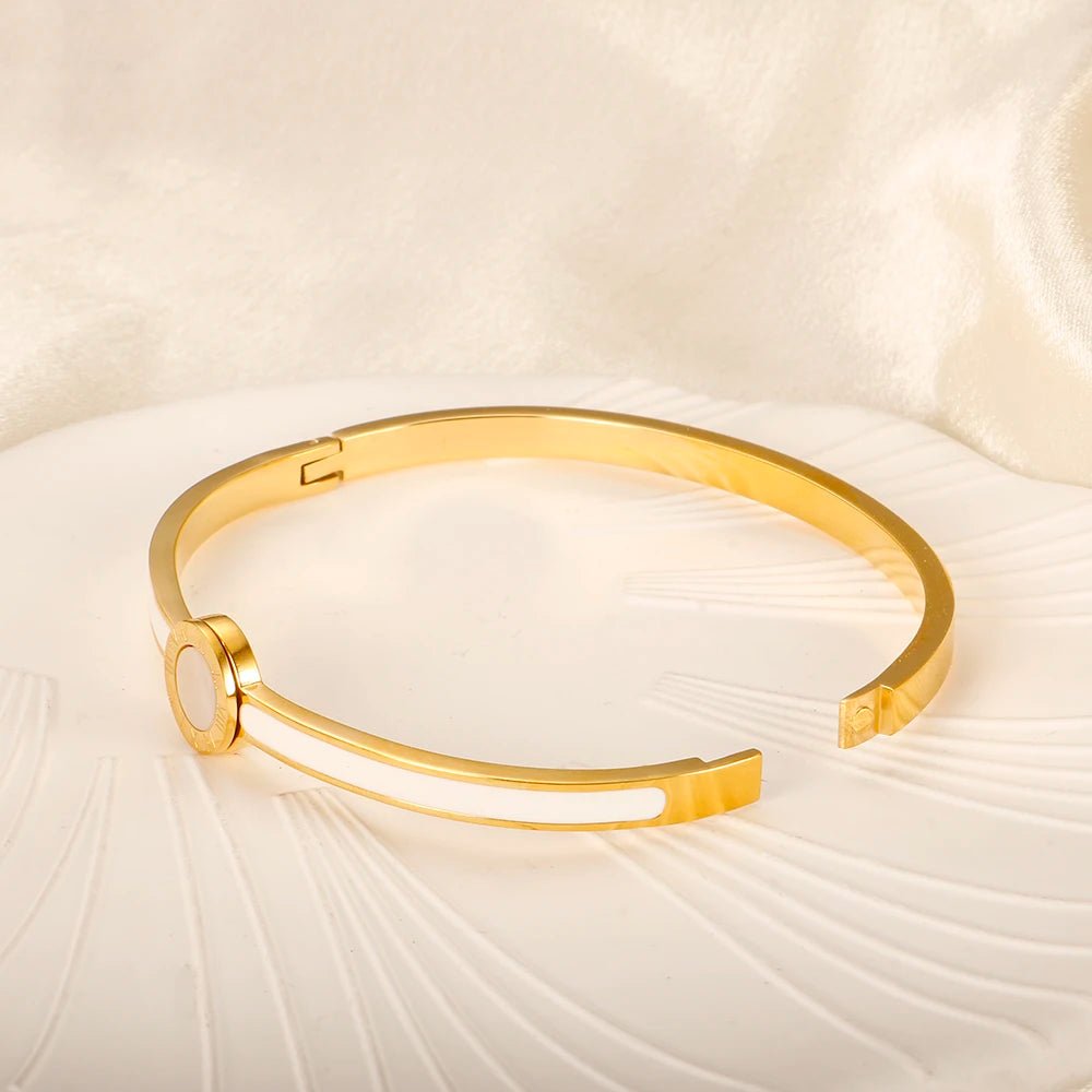Colorful Roman Numerals Bracelet - Zafinne Jewelry