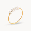 Freshwater Pearls Ring - Zafinne Jewelry