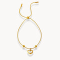 Heart Natural Shell Pendant Bracelet - Zafinne Jewelry