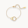 Loop Link Pendant Bracelet - Zafinne Jewelry