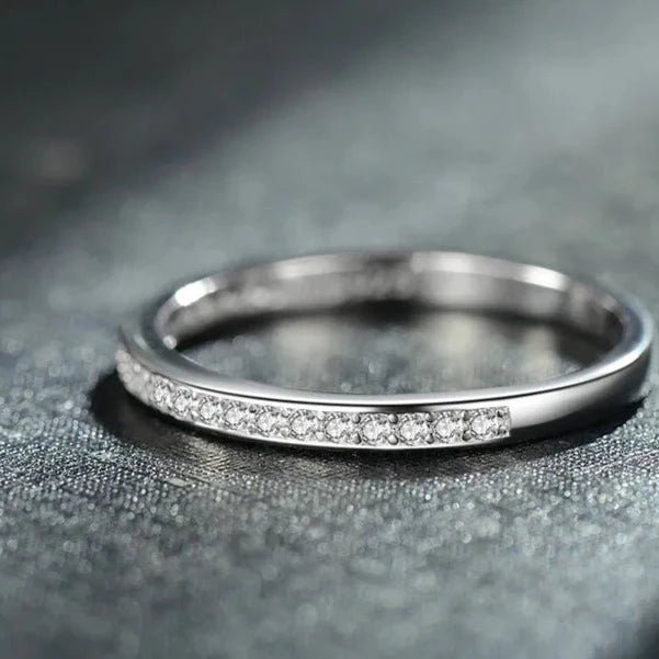 Silver Sparkle Ring - Zafinne Jewelry