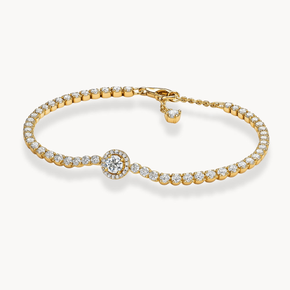 Elise Solitaire Tennis Bracelet