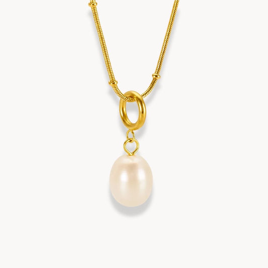 Freshwater Pearl Pendant Necklace - Zafinne Jewelry