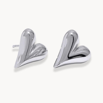 Heart Earrings - Zafinne Jewelry